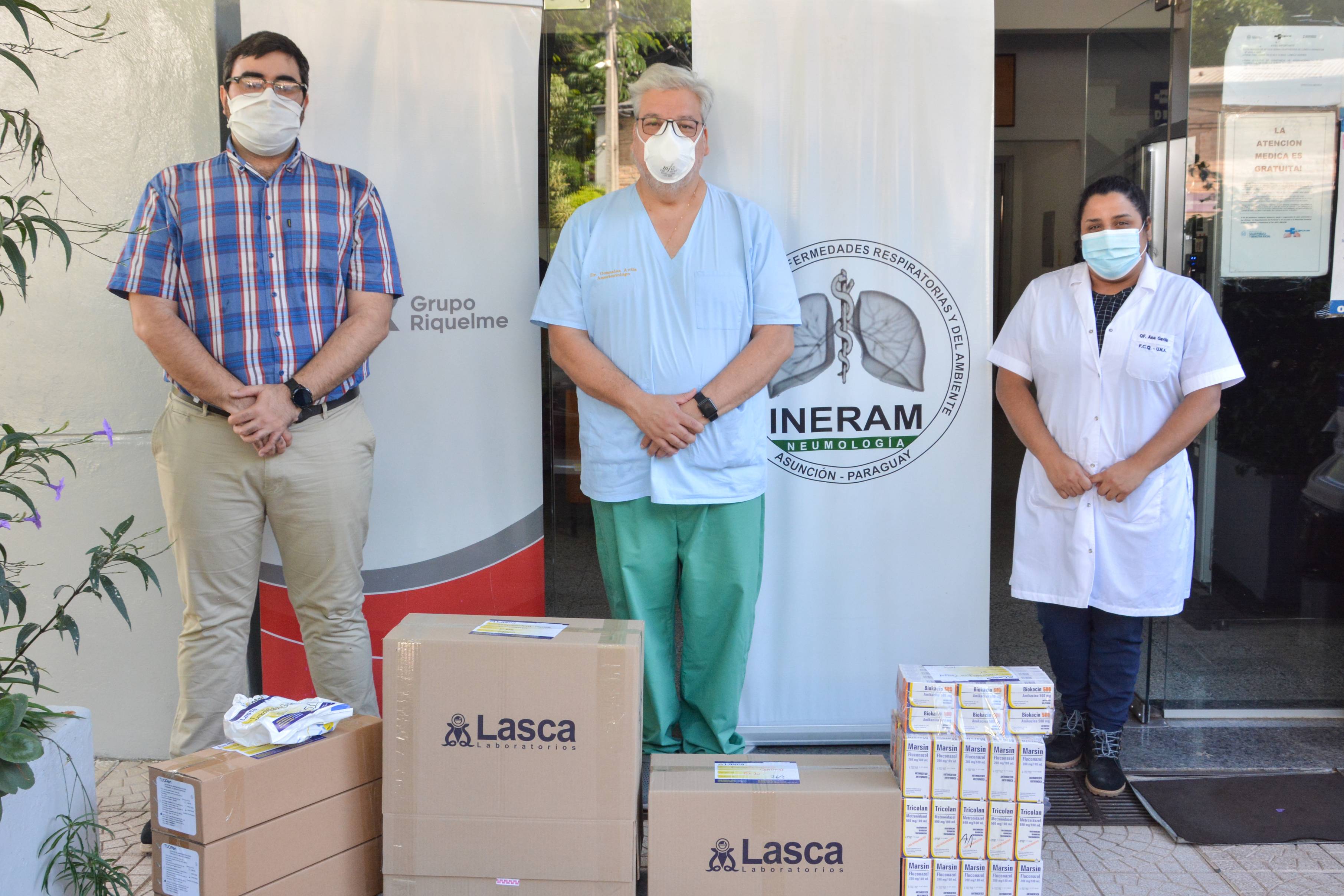 Grupo Riquelme dona insumos de primera necesidad para pacientes del INERAM