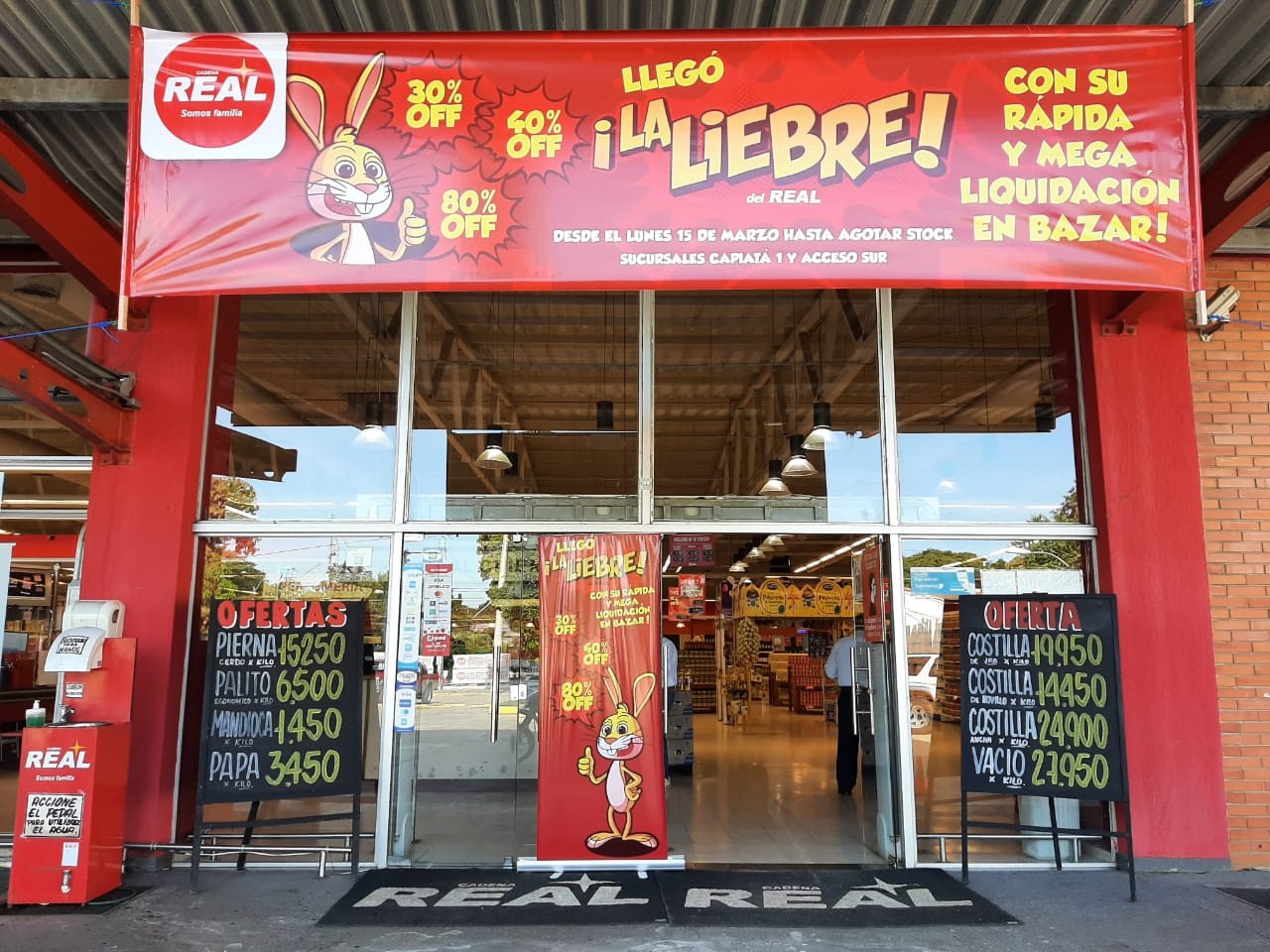 LA LIEBRE: Precios únicos en bazar y mercadería exclusiva en Supermercados Real